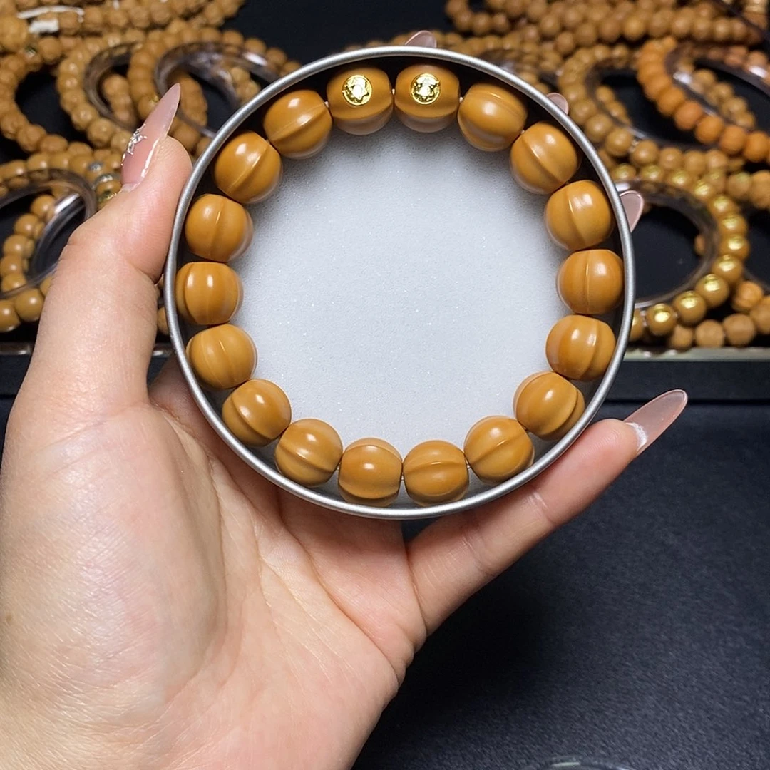 猴头核桃手串双标四花鲨鱼鳍尺寸13+全品单号15号