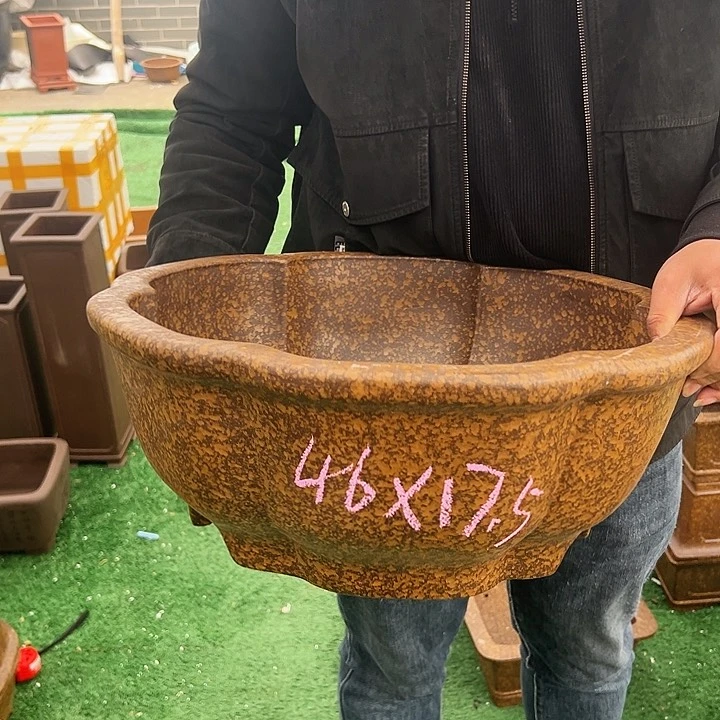 紫砂紫砂花盆呵呵