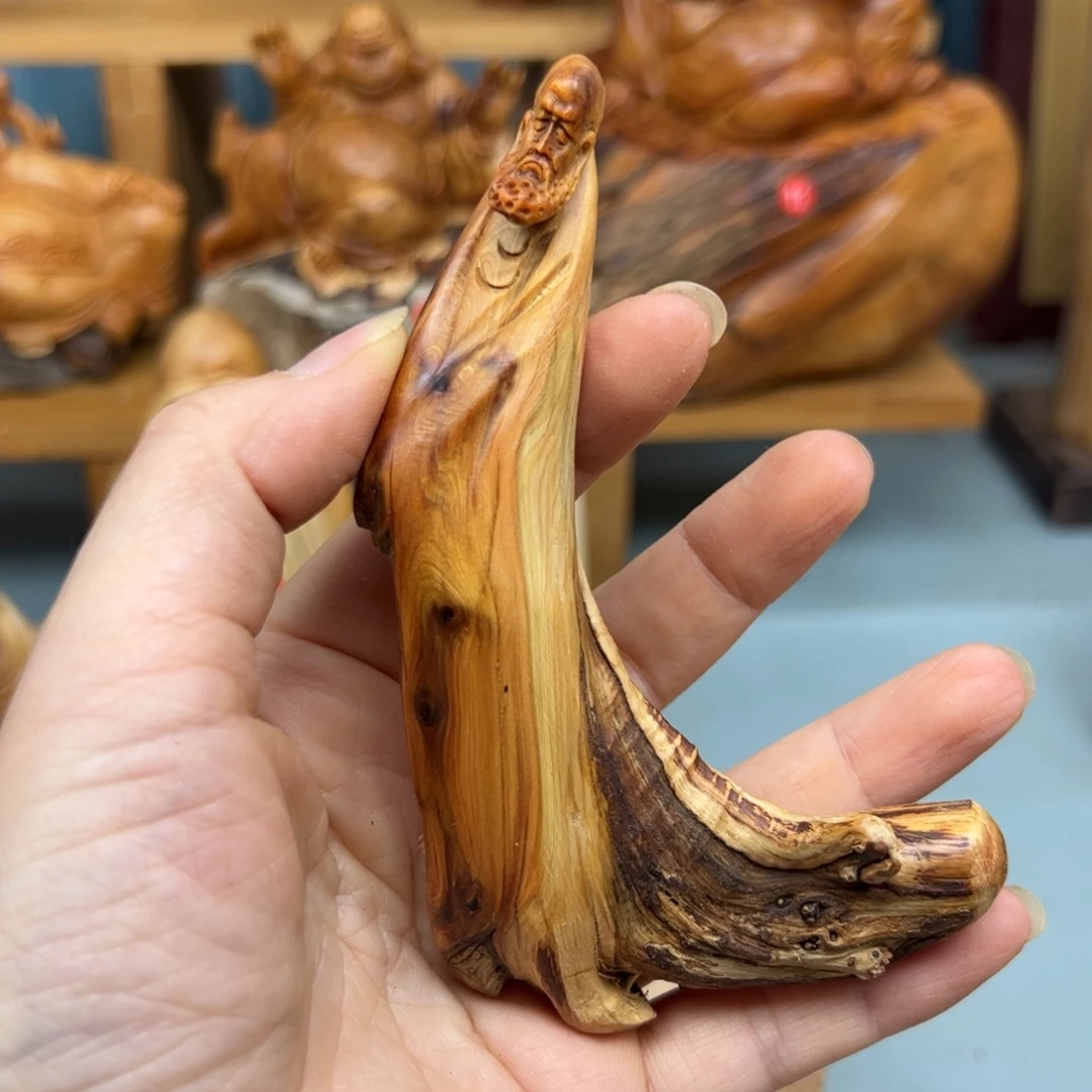 柏木崖柏木摆件手把件24