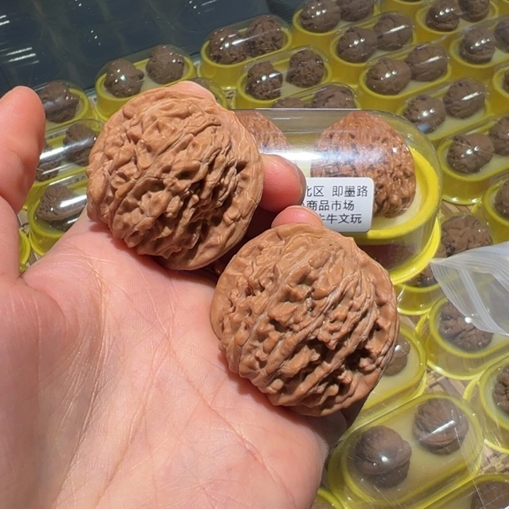 文玩核桃把件四座楼