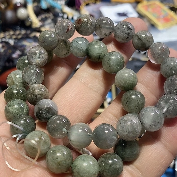 烟晶手链未镶嵌83号