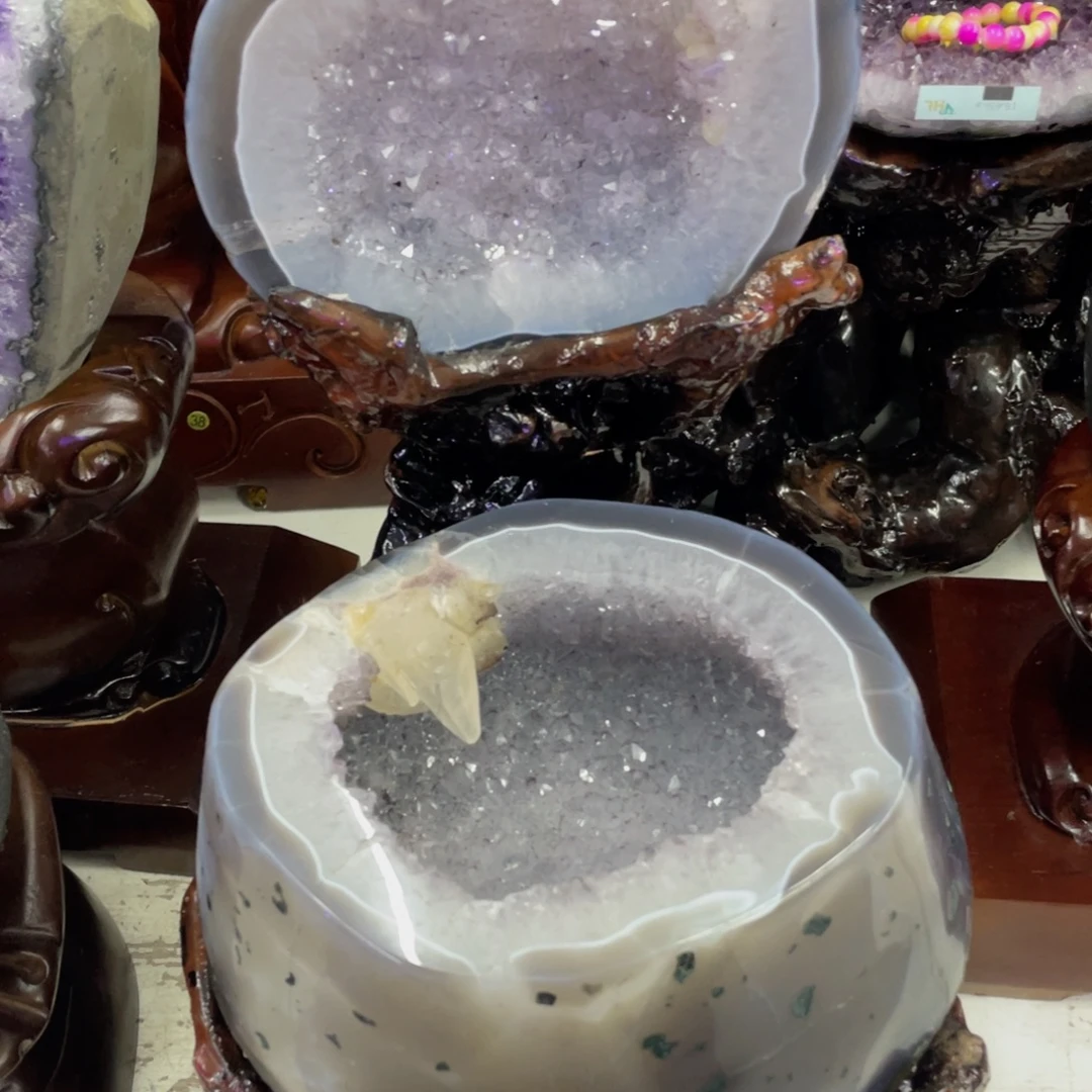 未镶嵌紫晶大型摆件（非配饰）