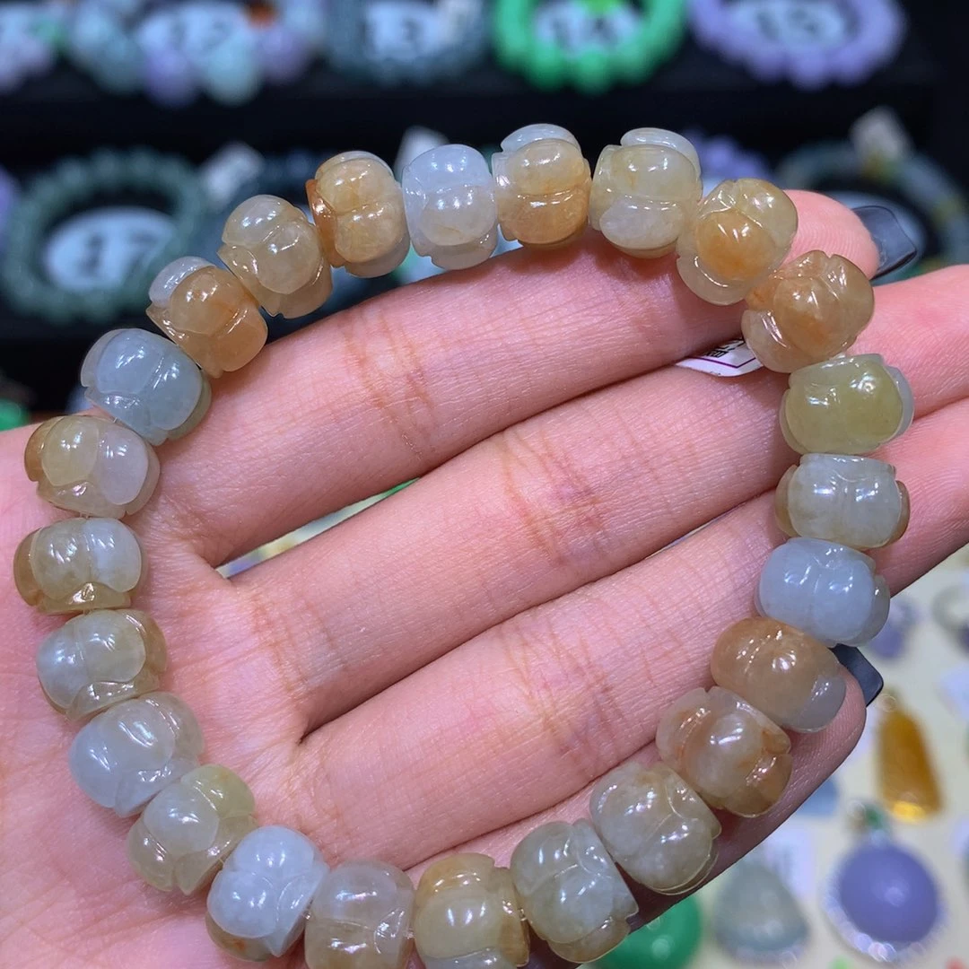 翡翠未镶嵌手链翡翠9