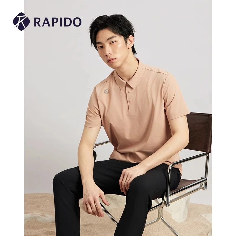 【新品】RAPIDO雳霹道2025春男士O系列户外运动短袖POLO衫CN5242O35