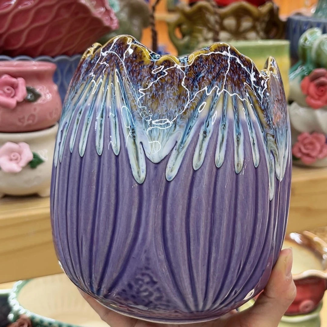 【闪购商品】陶瓷花盆