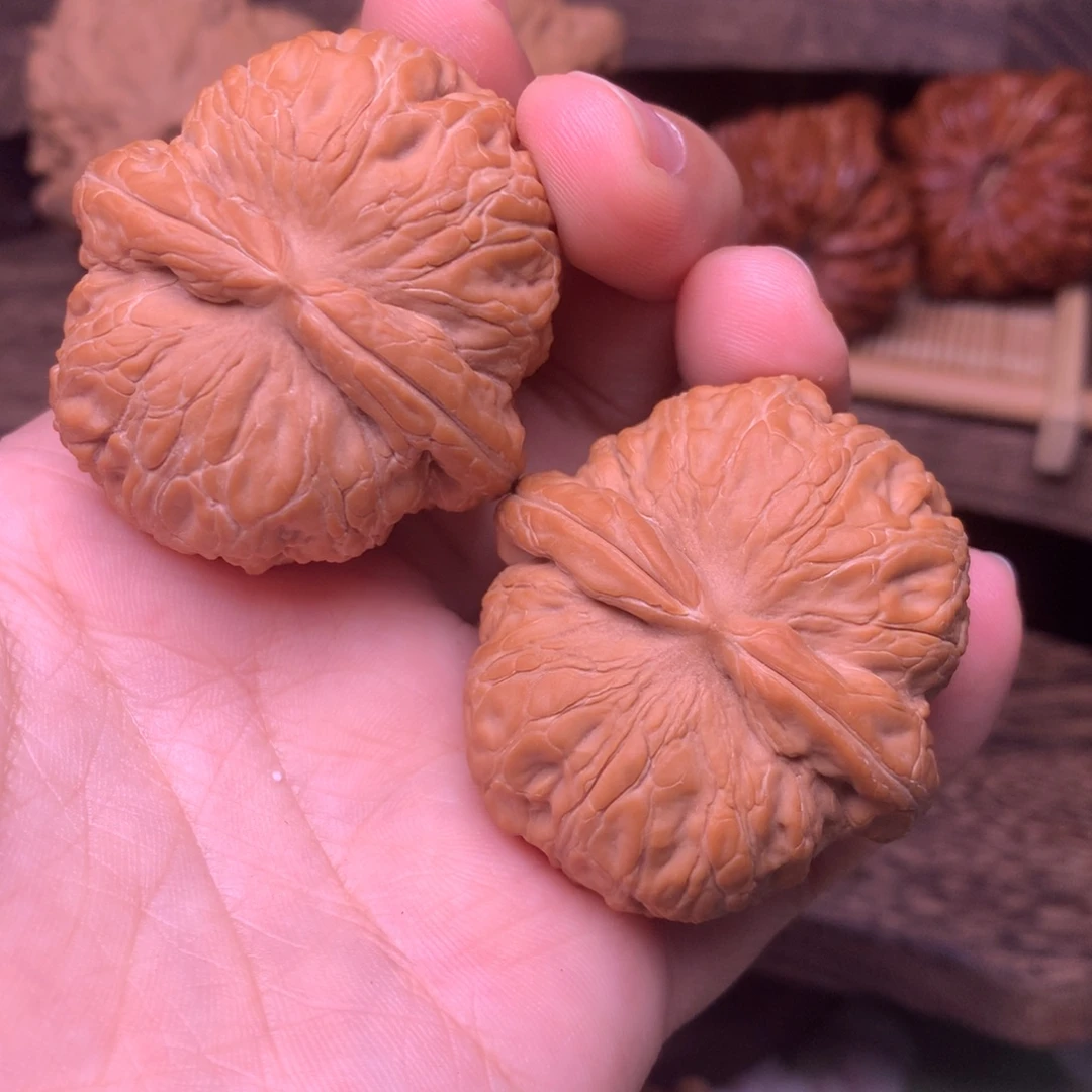 还***哥把件文玩核桃43全品元宝