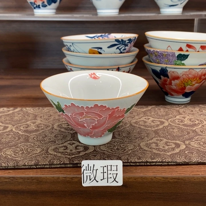 釉下老陶泥手工绘制