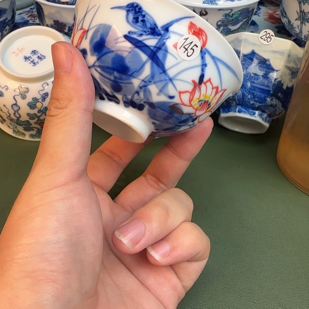 彦祖纯手工手绘茶具145