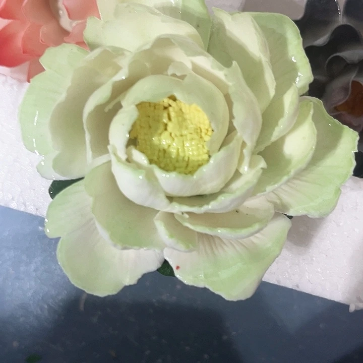 陶瓷花花摆件，花束