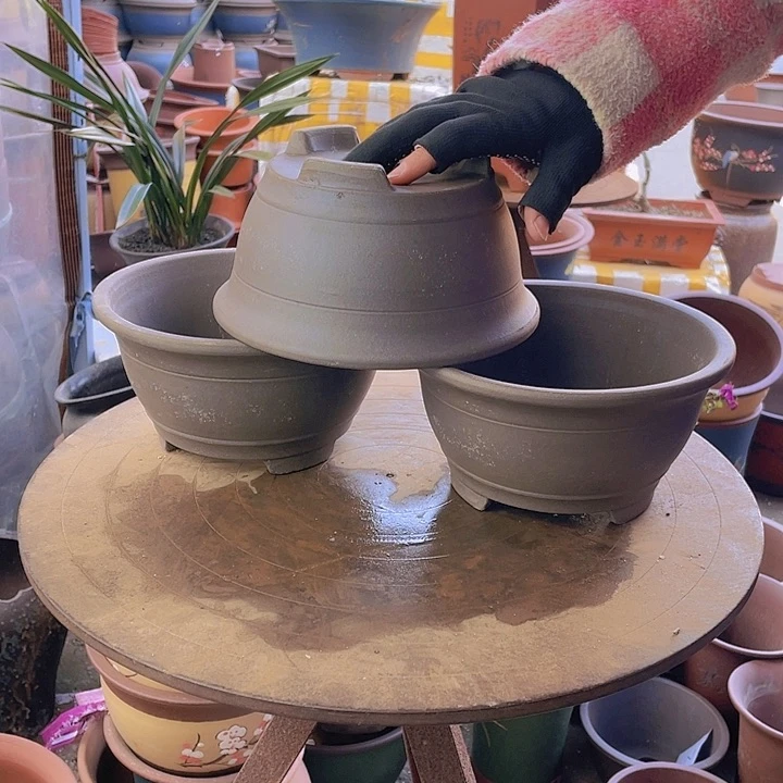 紫砂宜兴紫砂20一组三个