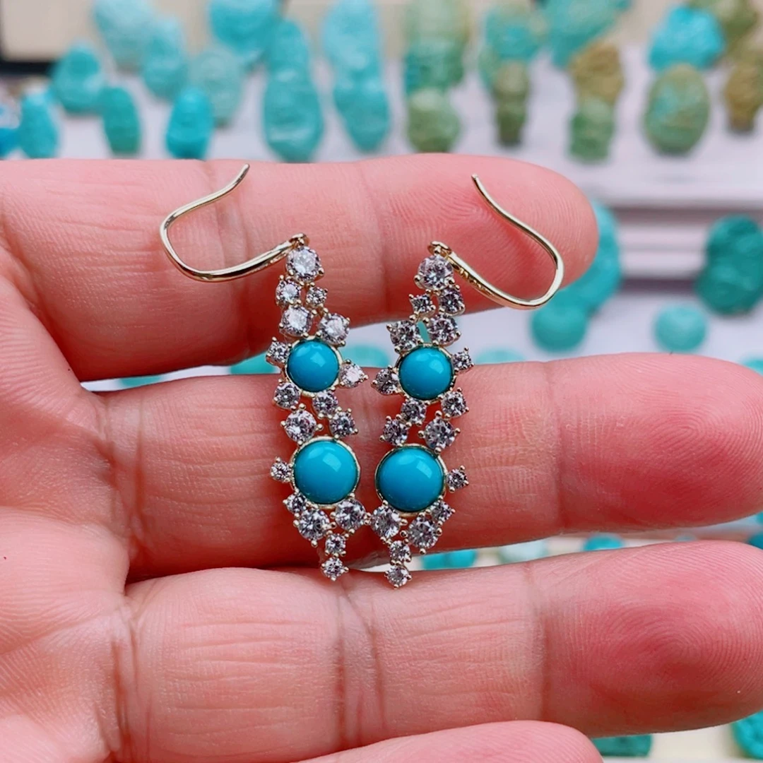 绿松石未镶嵌吊坠(不含链)