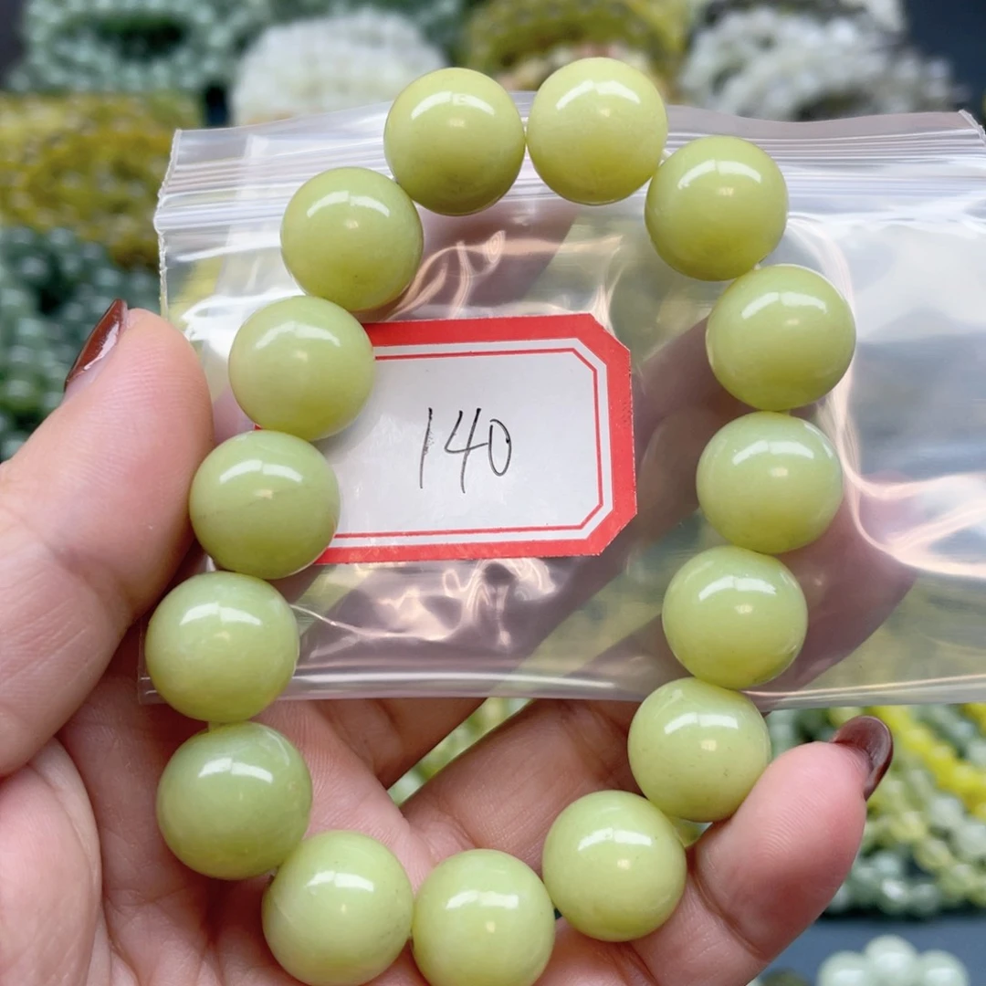 未镶嵌蛇纹石玉手串