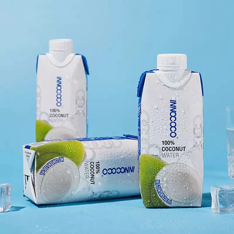 INNOCOCO天然椰子水泰国进口100%椰子水电解质330ml*12瓶饮料