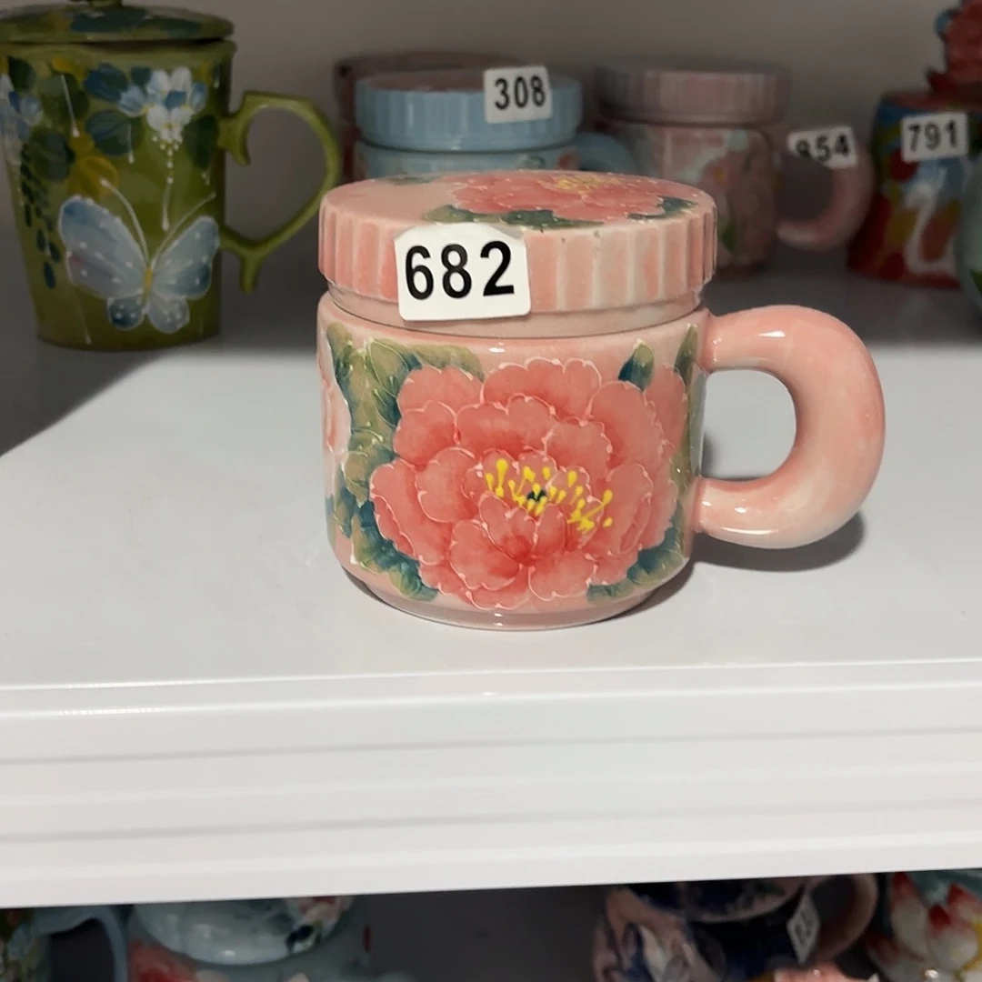 瓷片景德镇手绘高温釉下彩陶瓷茶具