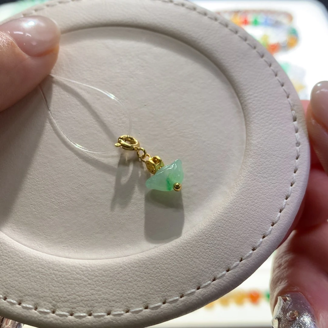 未镶嵌手链翡翠翡翠滴溜