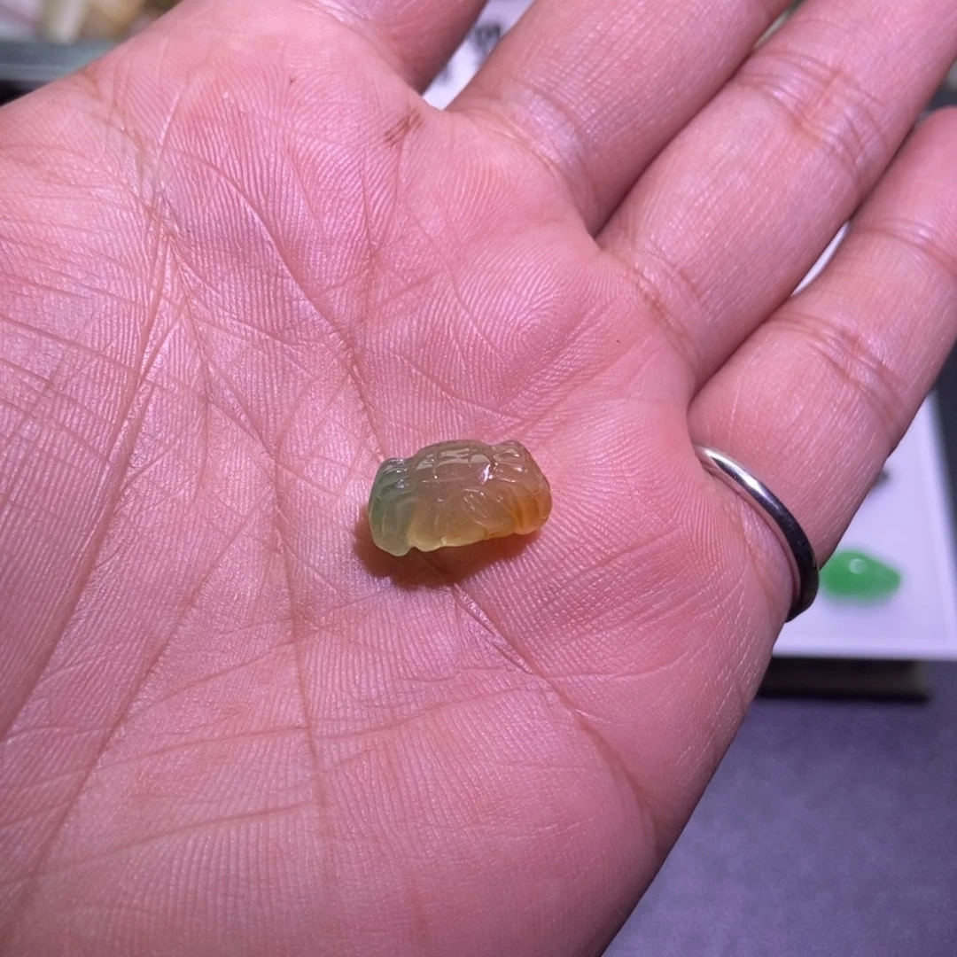S***T翡翠未镶嵌颈饰吊坠