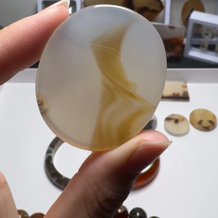 玛瑙/玉髓未镶嵌摆件