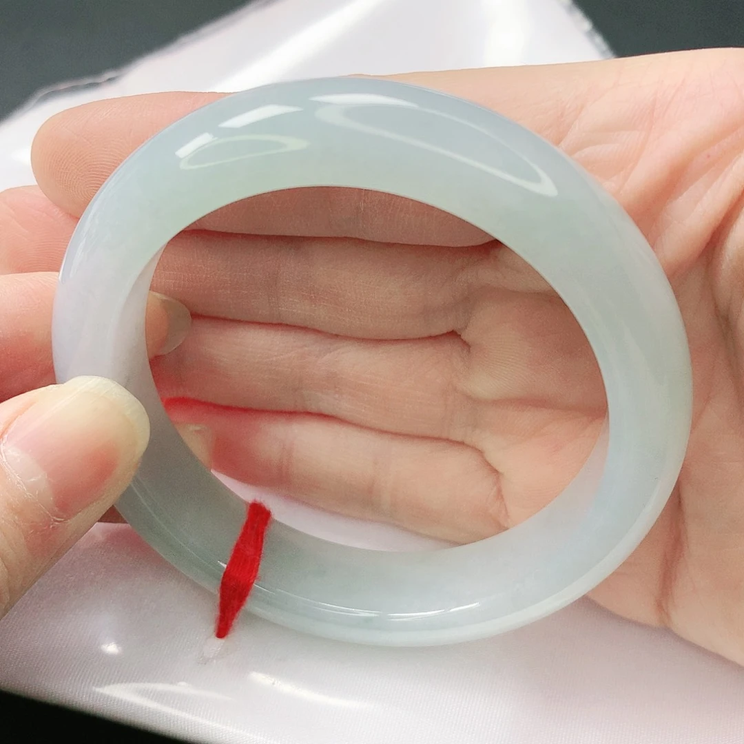 翡翠手镯未镶嵌缅甸天然A货翡翠