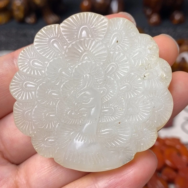 未镶嵌蛇纹石玉颈饰137
