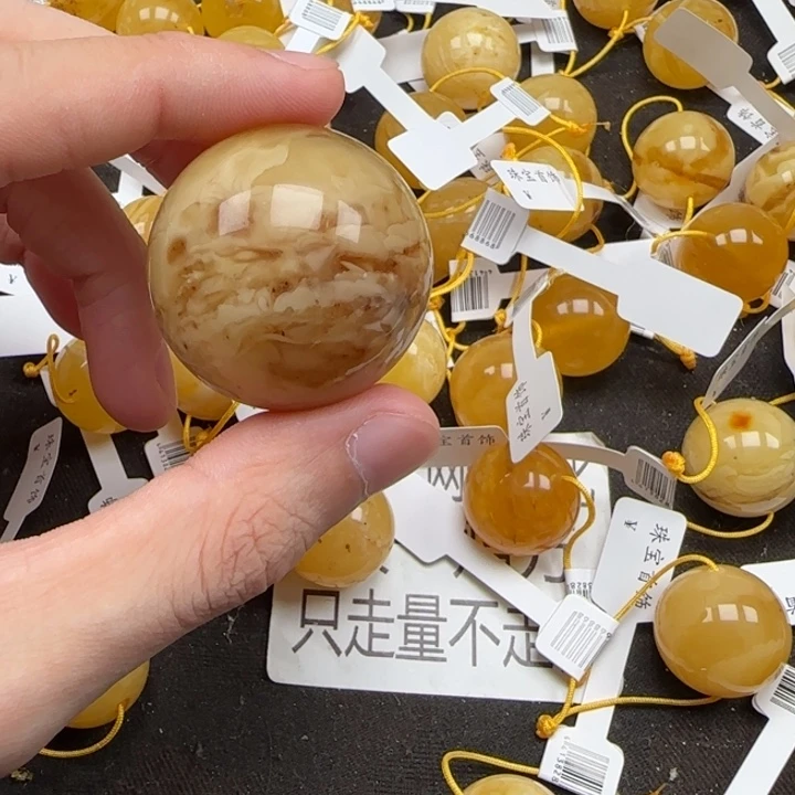 泡***茶蜜蜡未镶嵌珠宝奇石天然分单445