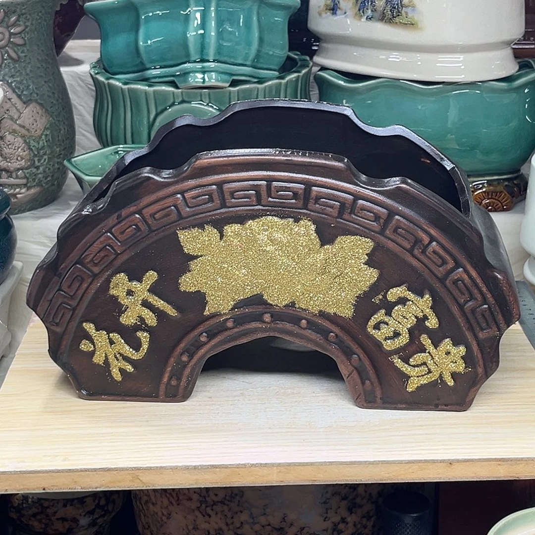 陶瓷绿植多肉微瑕花盆