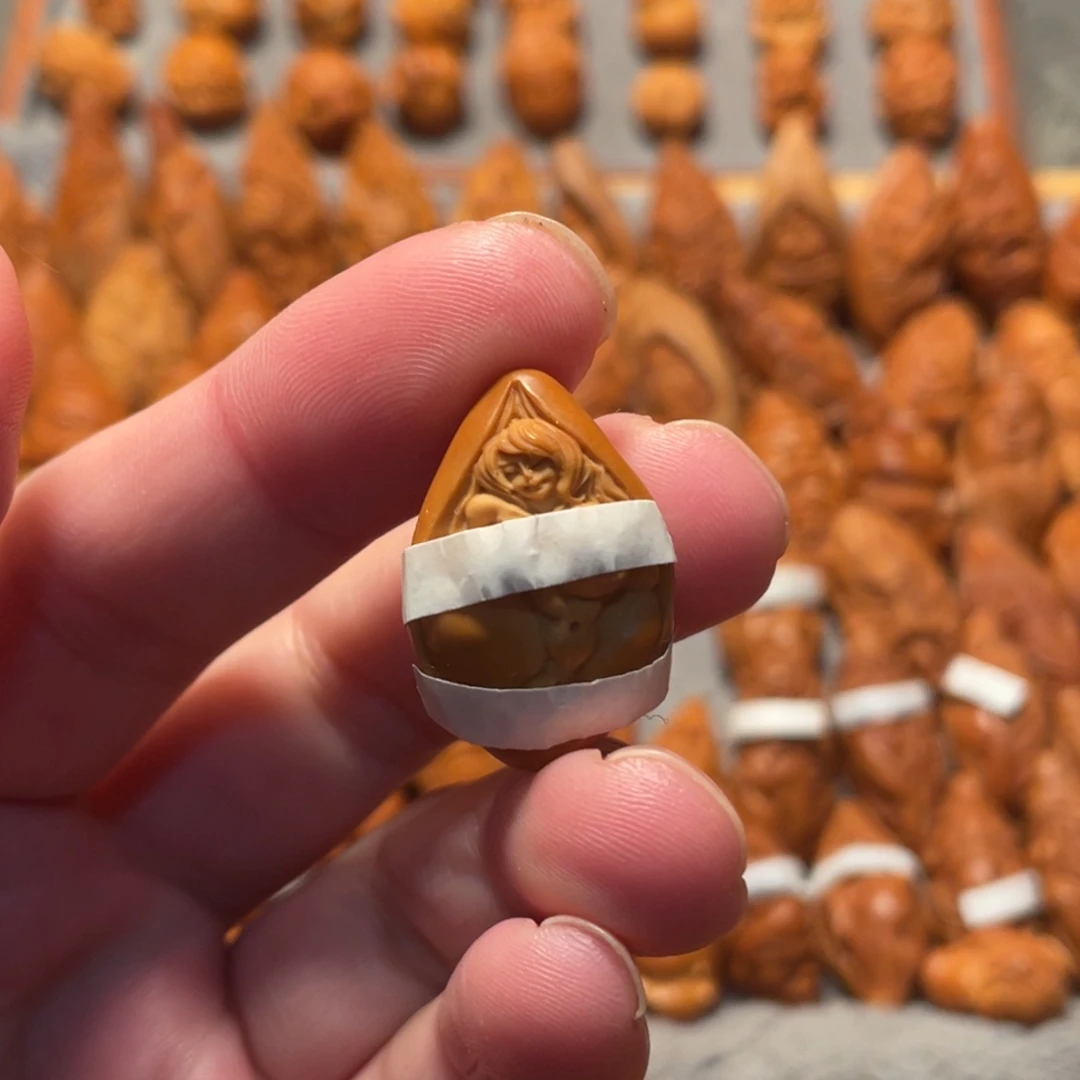 橄榄核手串/手链大漏生命美女