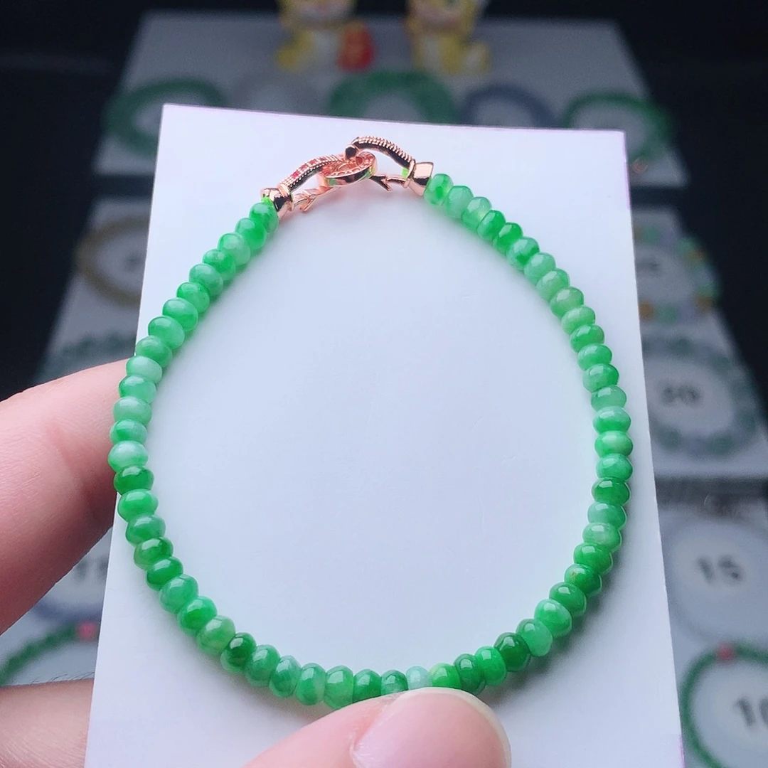 翡翠未镶嵌手链翡翠
