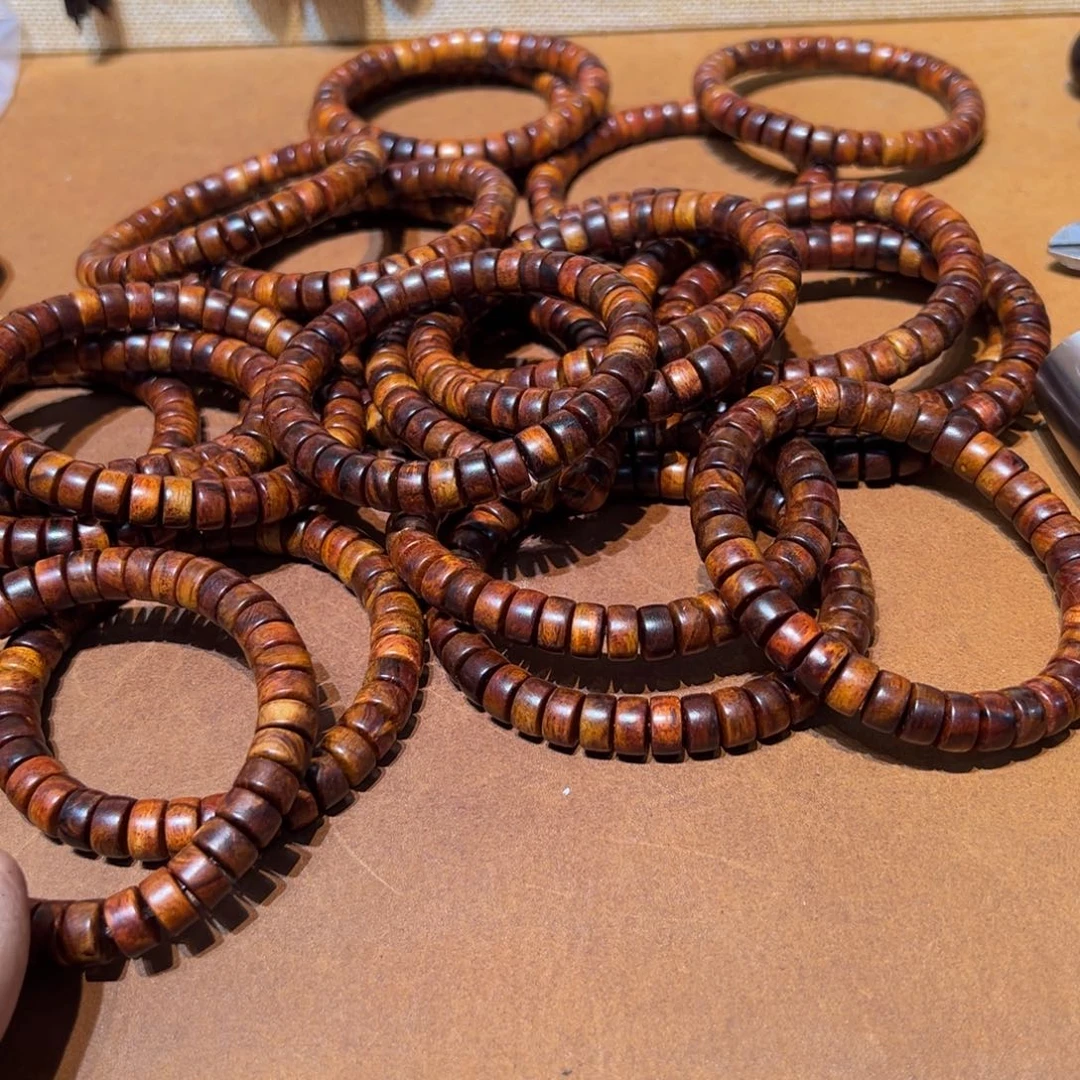 黄花梨/降香黄檀手串/手链79海黄老干料