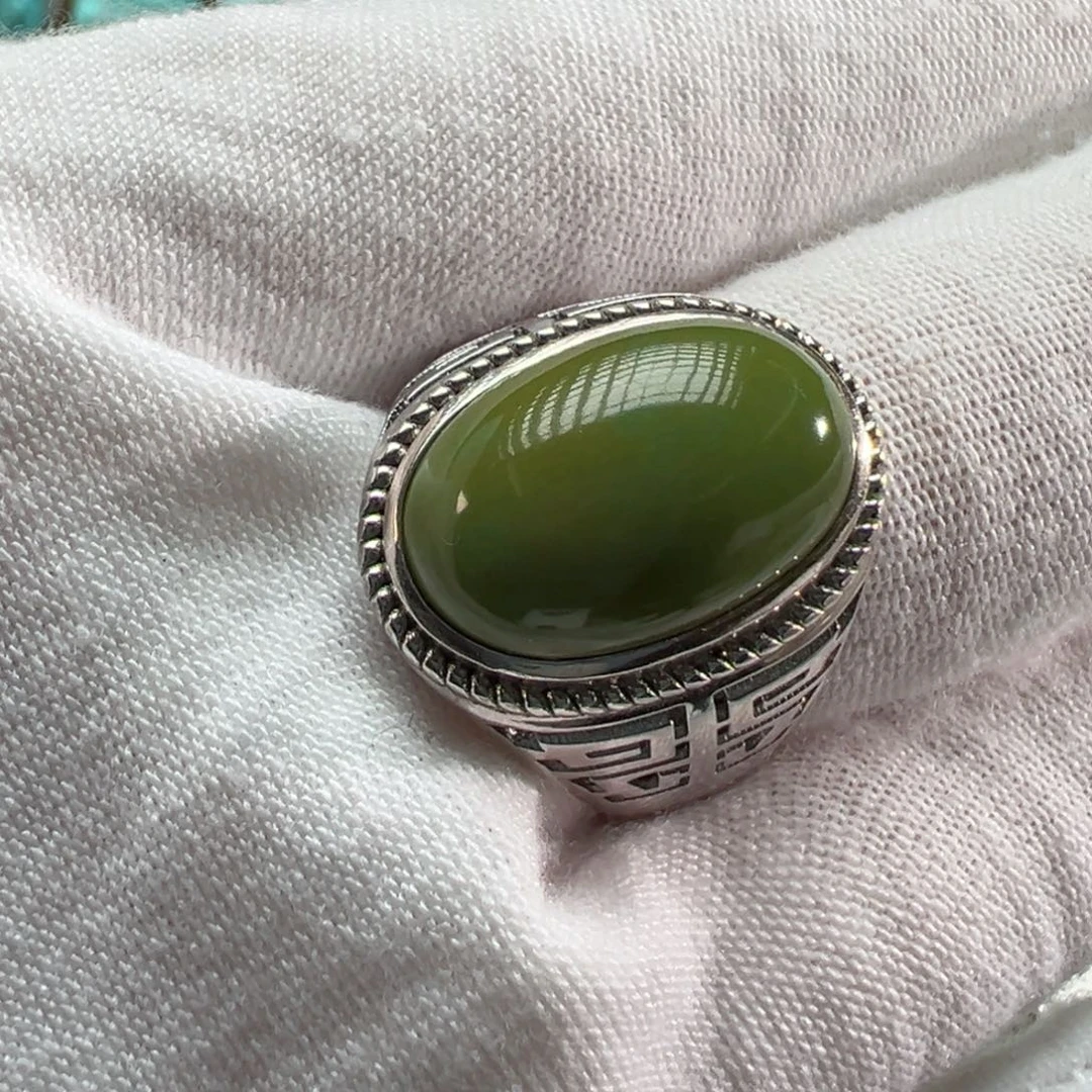 绿松石银S925镶嵌配饰