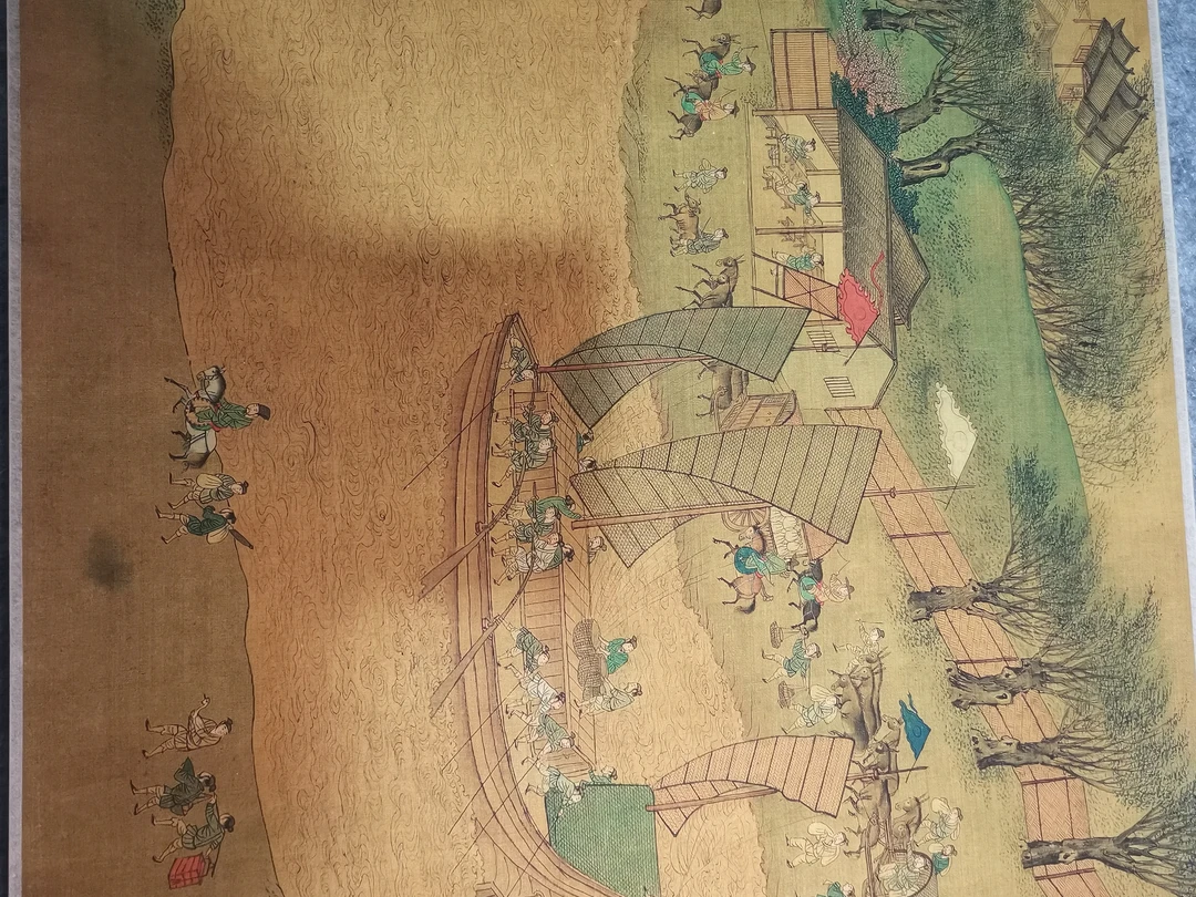 3字画改价链接（以直播为准）手工装裱，复刻古画