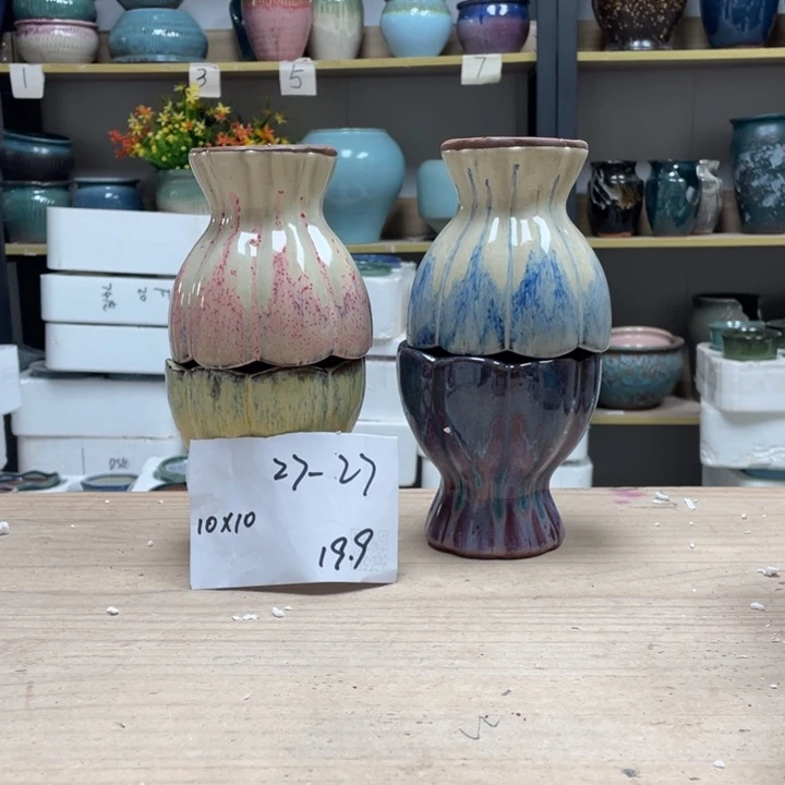 紫砂花盆多肉花盆微瑕27