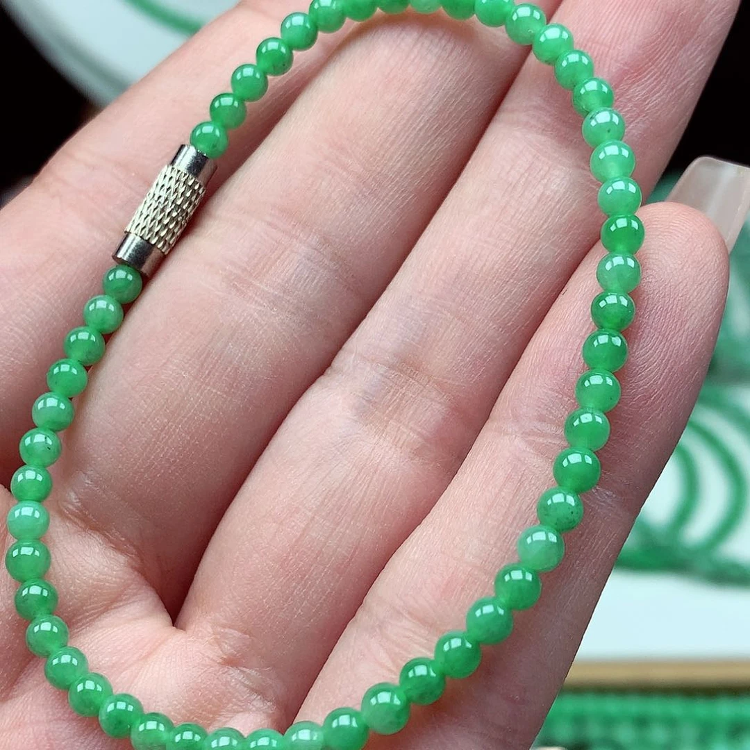 未镶嵌手链翡翠翡翠