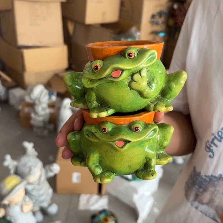 盖碗样品样品青蛙花瓶