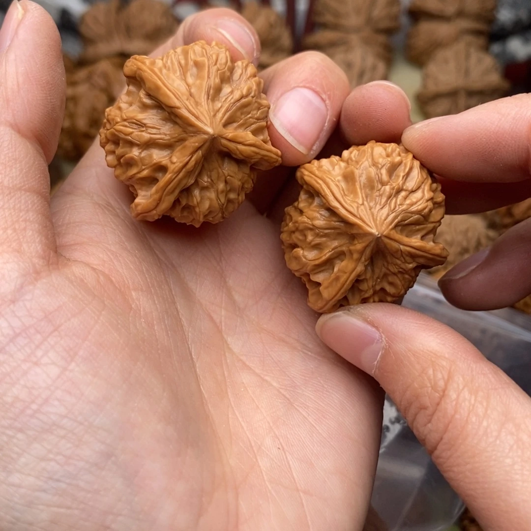 把件文玩核桃玉玺三棱人丁全团购