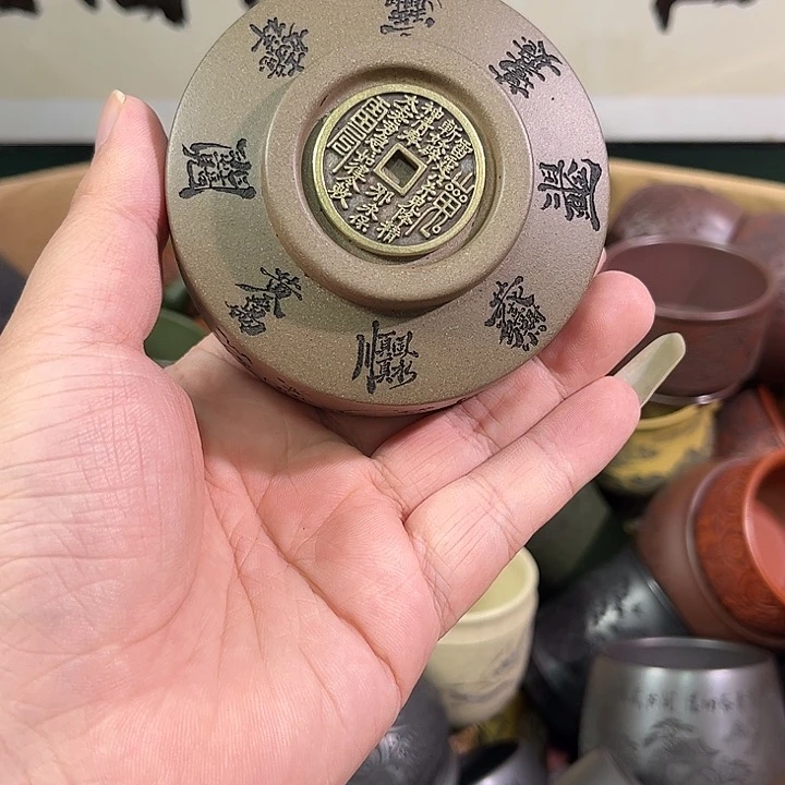 茶杯紫砂全手工紫砂主人杯