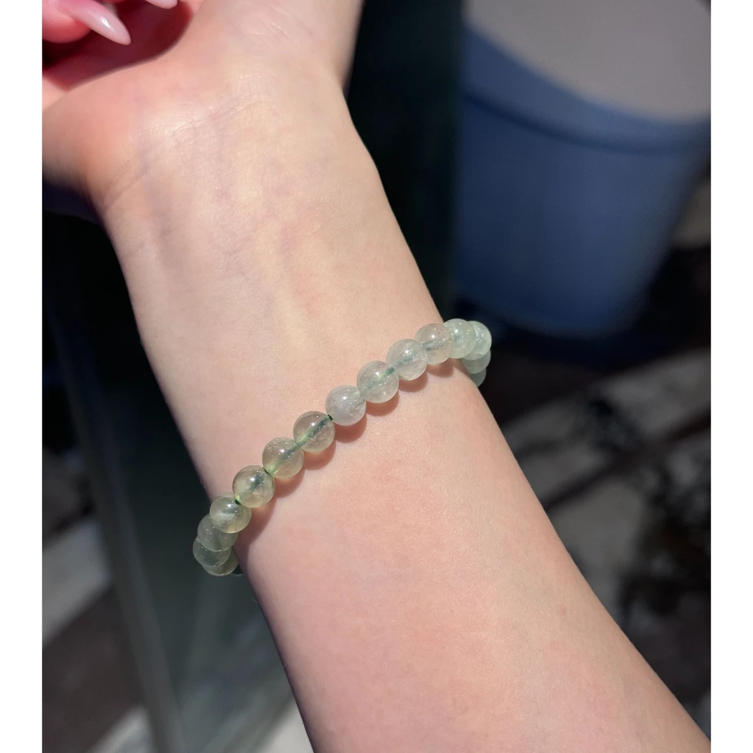 葡萄石绿碧柳手链