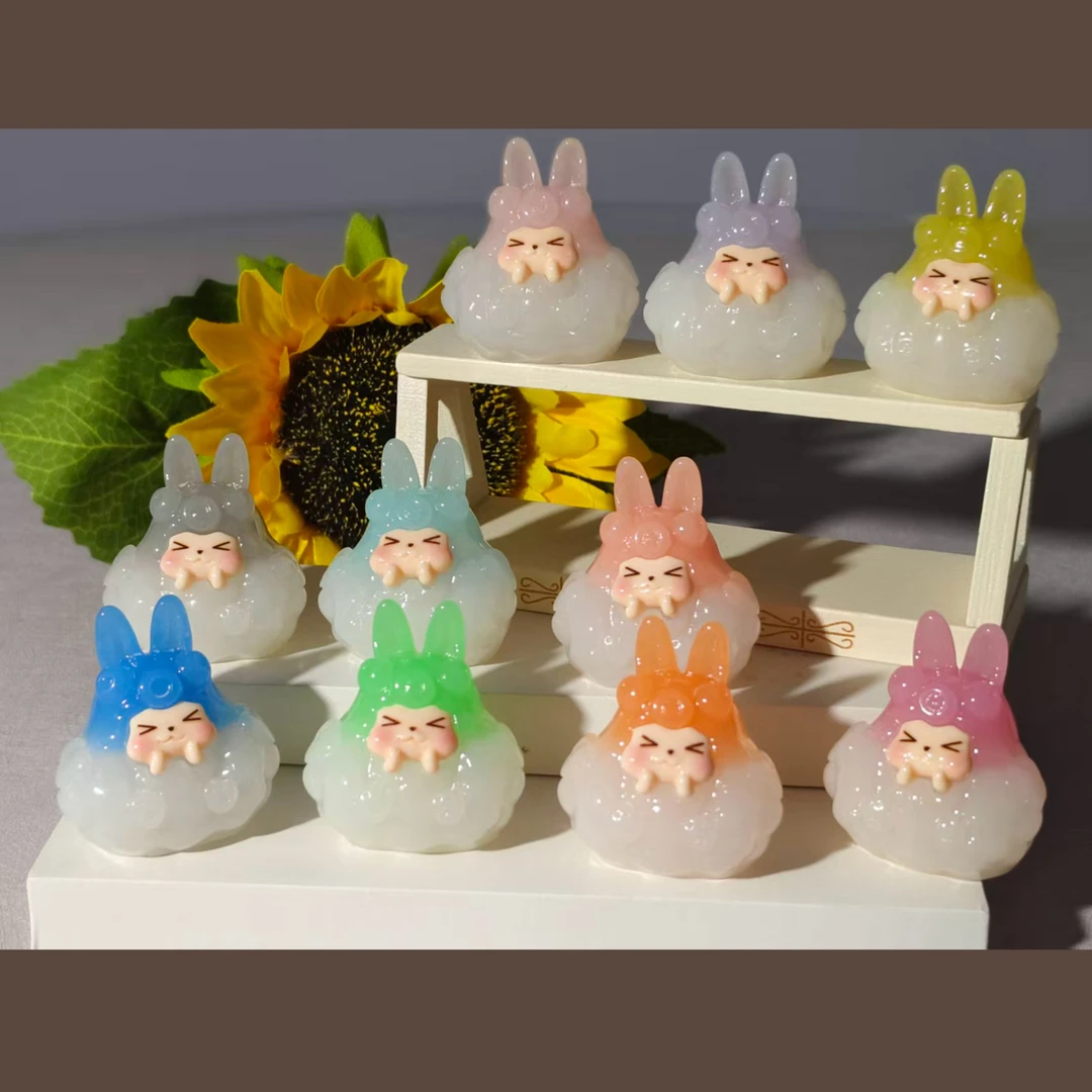 夜光果冻色tata（可用做DIY，可做小摆件）