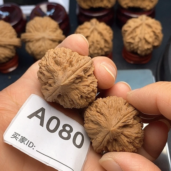 吊坠文玩核桃蒜头3.4