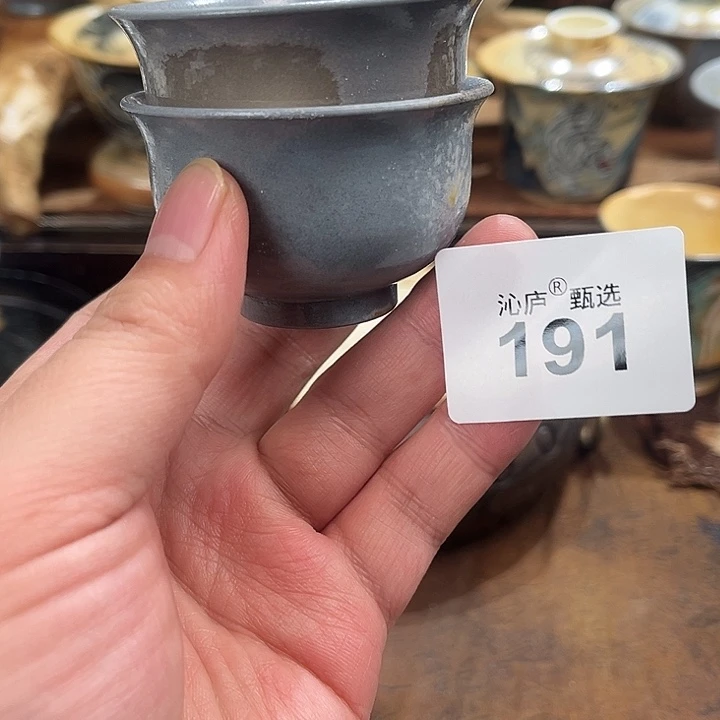 沁庐柴窑古法柴烧全手工茶具