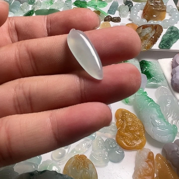 翡翠未镶嵌颈饰天然翡翠