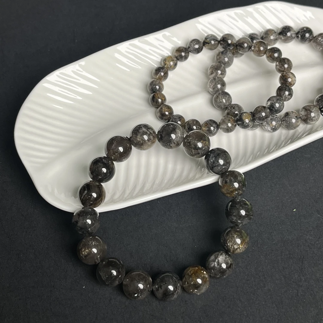 黑银钛闪灵手串C2001多样性发其一