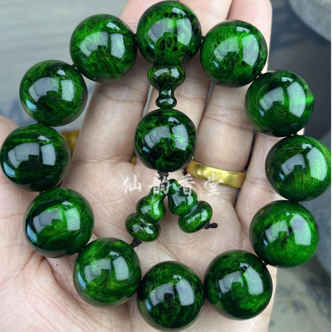 2.0水墨丹青瘤疤手工串珠++手串