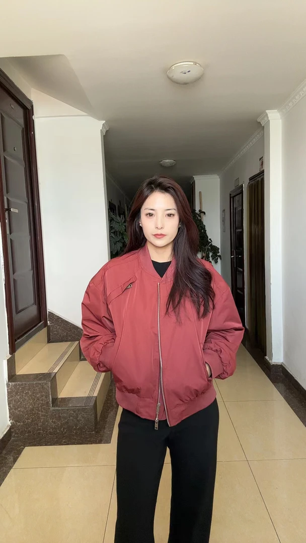 新款薄款棒球衣女款