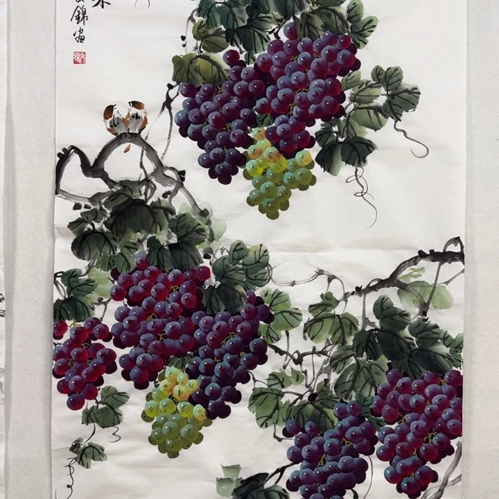 国画纯手绘手工国画福利138/68