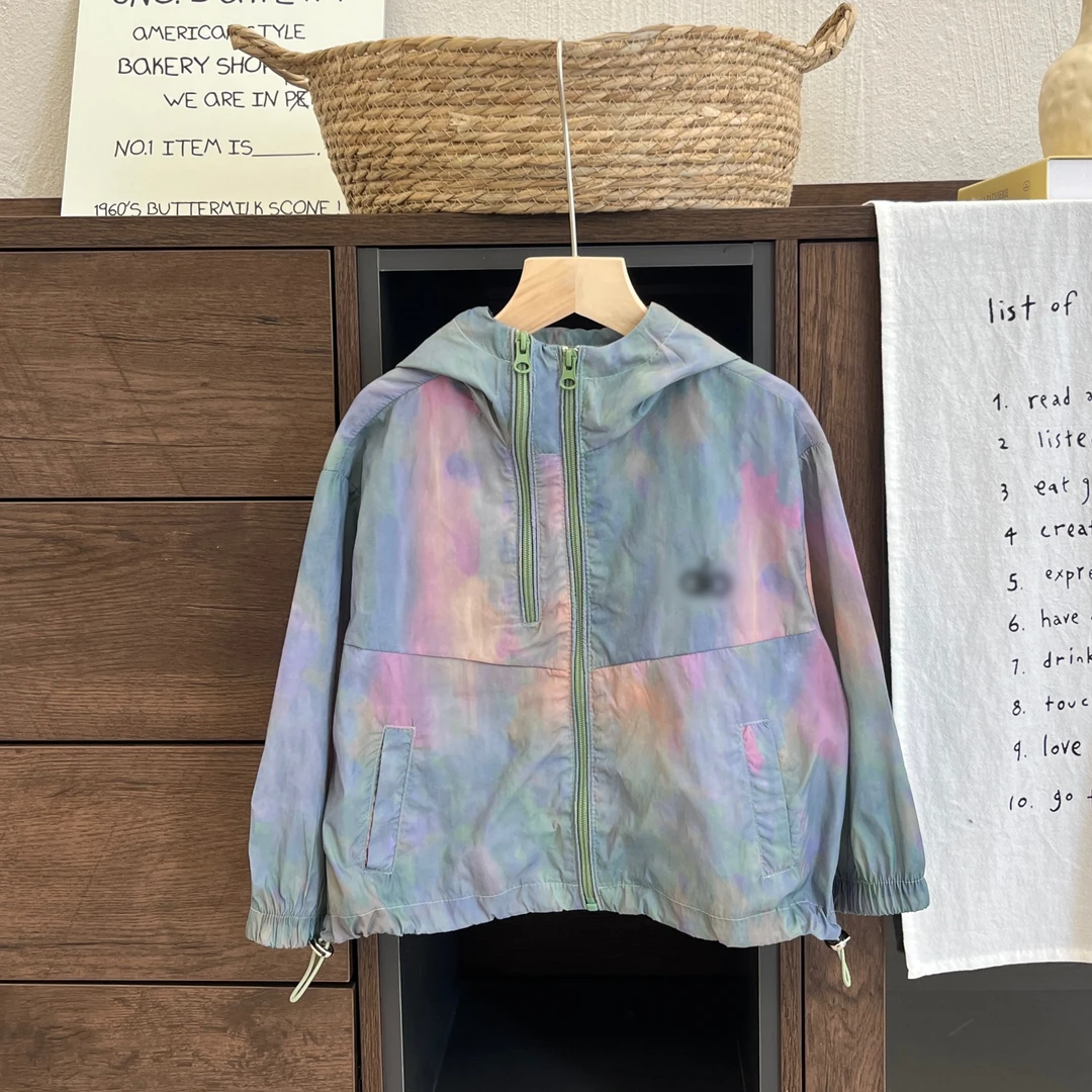 【小蛋壳】儿童夏季时尚休闲韩版宽松百搭扎染防晒衣