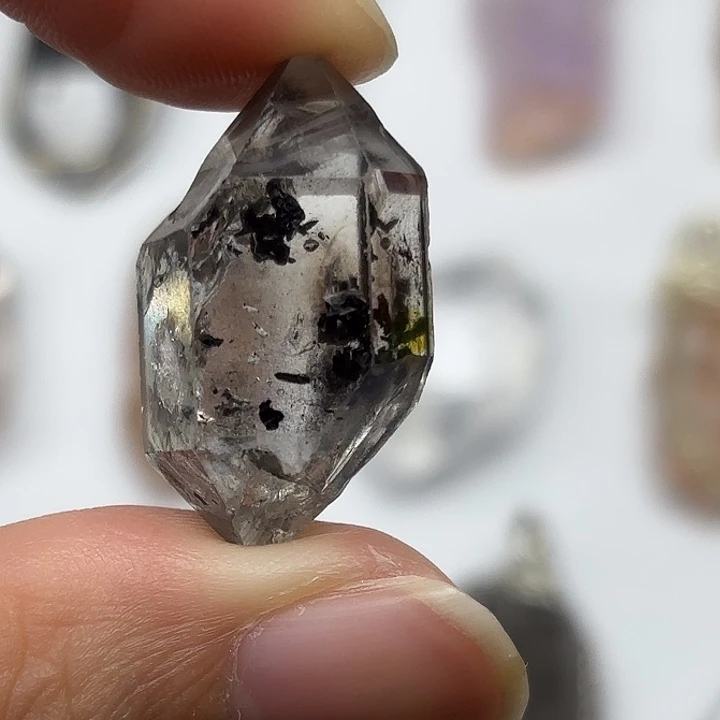 水晶颈饰未镶嵌闪灵钻27mm+