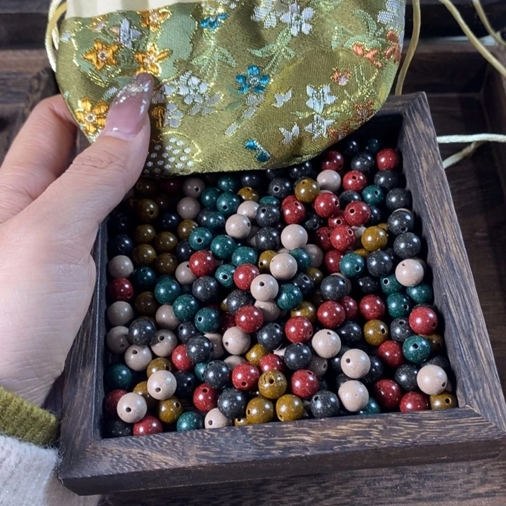 泥塑五行合香0.8瑕疵珠香包约50克