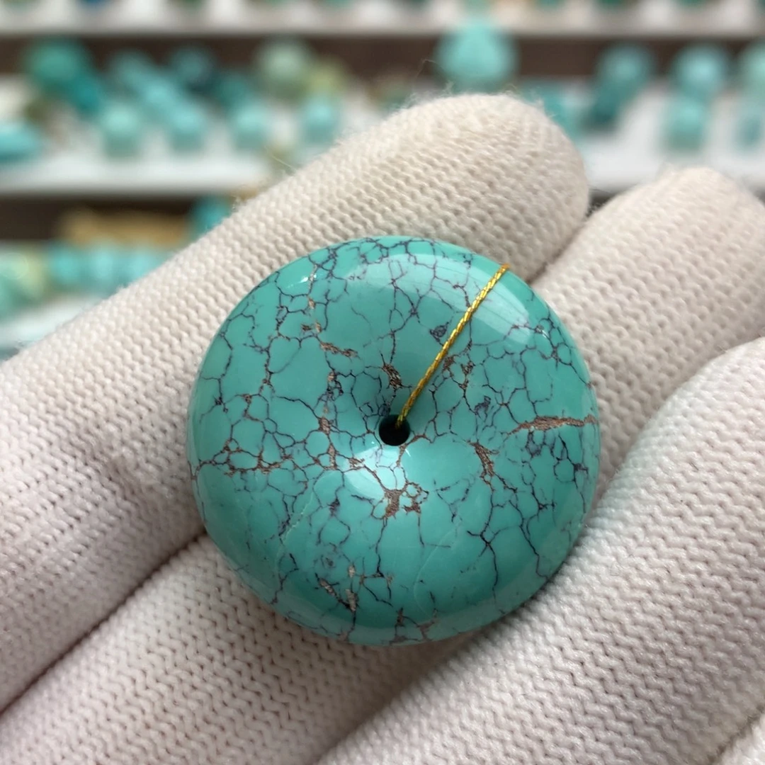 绿松石未镶嵌散珠