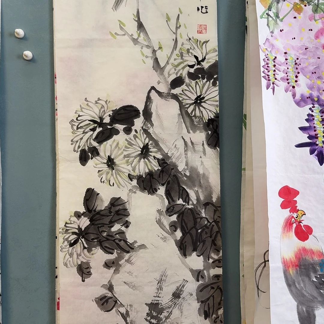 纯手绘国画作品作品