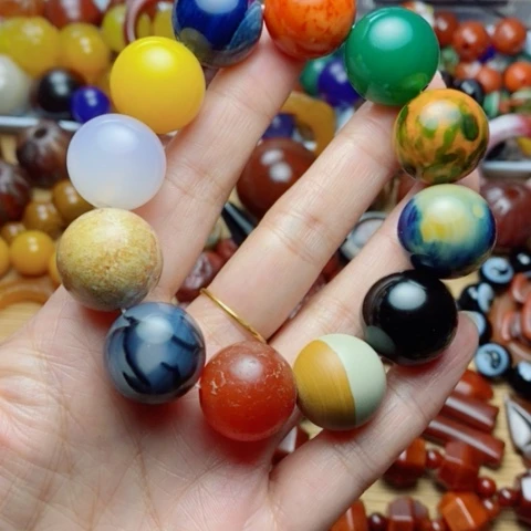 玛瑙/玉髓合金珠宝半成品